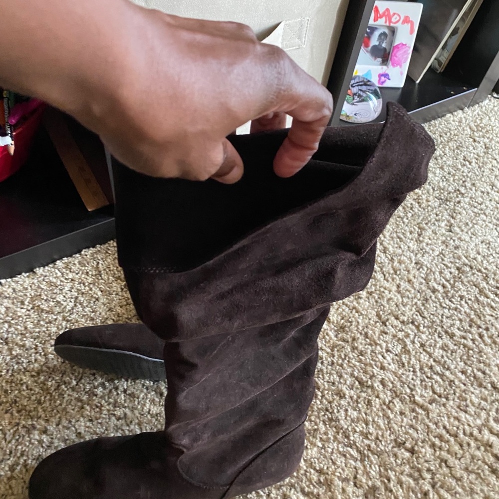Suede Boots